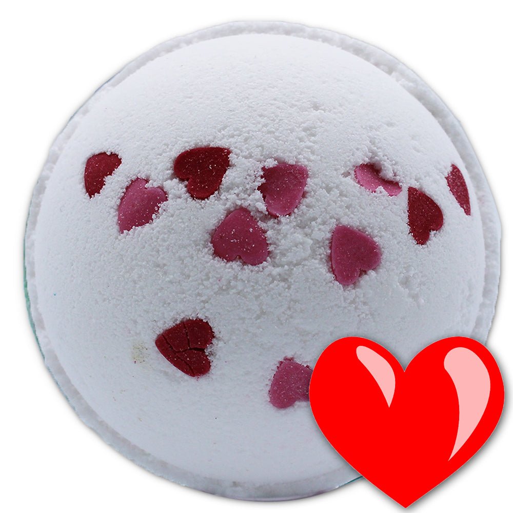 Love Hearts Bath Bomb - Wild Flowers - SHAMTAM.COM