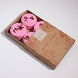 Love Potion Shower Steamers Gift Set - 4 Vegan - Friendly Aromatherapy Steamers with All - Natural Essential Oils - Made in Sheffield, UK - SHAMTAM.COM