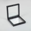 Floating Frame Display 3D 11x11cm - Black - SHAMTAM.COM