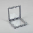 Floating Frame 3D Display 11x11cm - Grey - SHAMTAM.COM