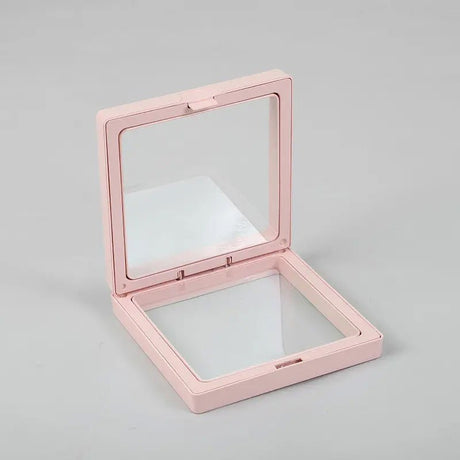 Floating Frame Display 3D 11x11cm - Pink - SHAMTAM.COM