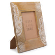 Lrg Mango Wood Picture Frame (for 13x18cm) 28x23x2cm - Hansa - White - SHAMTAM.COM