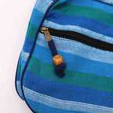 Nepal Sling Bag (Adjustable Strap) - Blue Rivers - SHAMTAM.COM