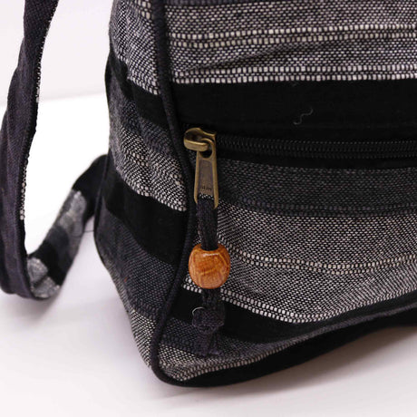Lrg Nepal Sling Bag (Adjustable Strap) - Mountain Granite - SHAMTAM.COM