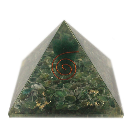 Orgonite Pyramid - Angel Copper Gemstones Crystals 70mm - SHAMTAM.COM