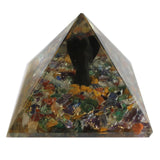 Orgonite Pyramid - Angel Copper Gemstones Crystals 70mm - SHAMTAM.COM