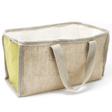 Eco Shopping Basket - 33x18x20cm - Olive - SHAMTAM.COM