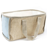 Eco Shopping Basket - 33x18x20cm - Teal - SHAMTAM.COM