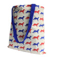 Tote Bag Reversible - Fox - Blue - SHAMTAM.COM