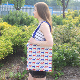 Tote Bag Reversible - Fox - Blue - SHAMTAM.COM