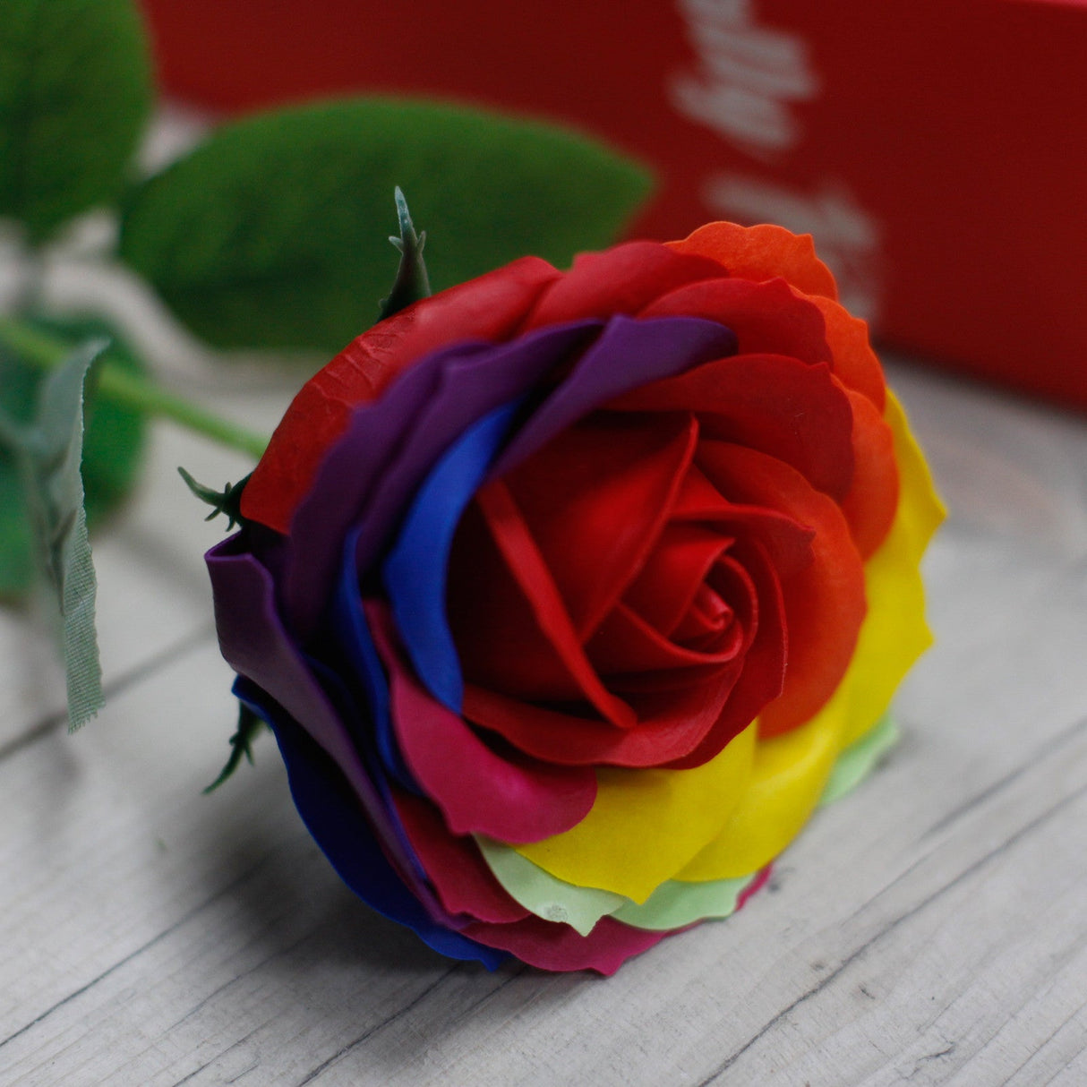 Luxury Soap Flower - Rainbow - SHAMTAM.COM