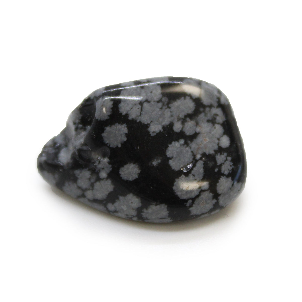 Obsidian Snowflake Tumbled Stone Crystals Gemstones - SHAMTAM.COM