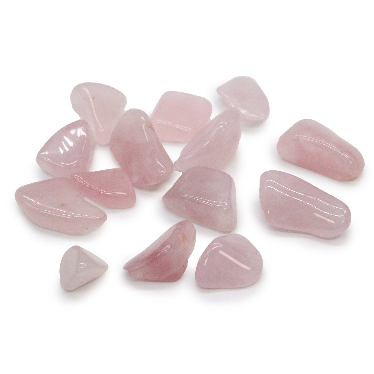 Rose Quartz Tumbled Stone Crystals Gemstones - SHAMTAM.COM