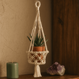 Macrame Plant Hanger Single Small Pot - SHAMTAM.COM