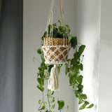 Macrame Pot Holder - Double Holder - SHAMTAM.COM