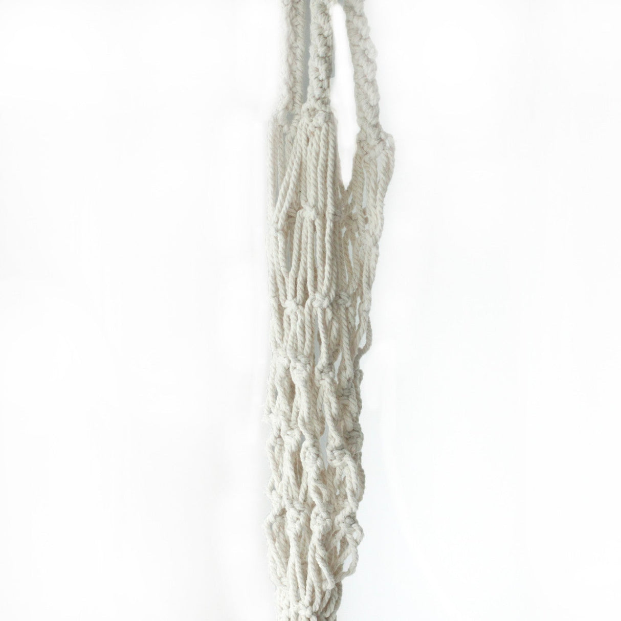 Macrame Pot Holder - Large Pot Holder - Extra Long - SHAMTAM.COM