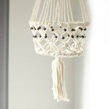 Macrame Pot Holder - Single Beaded - SHAMTAM.COM