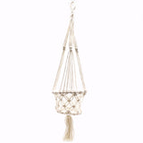 Macrame Pot Holder - Single Small Pot - SHAMTAM.COM