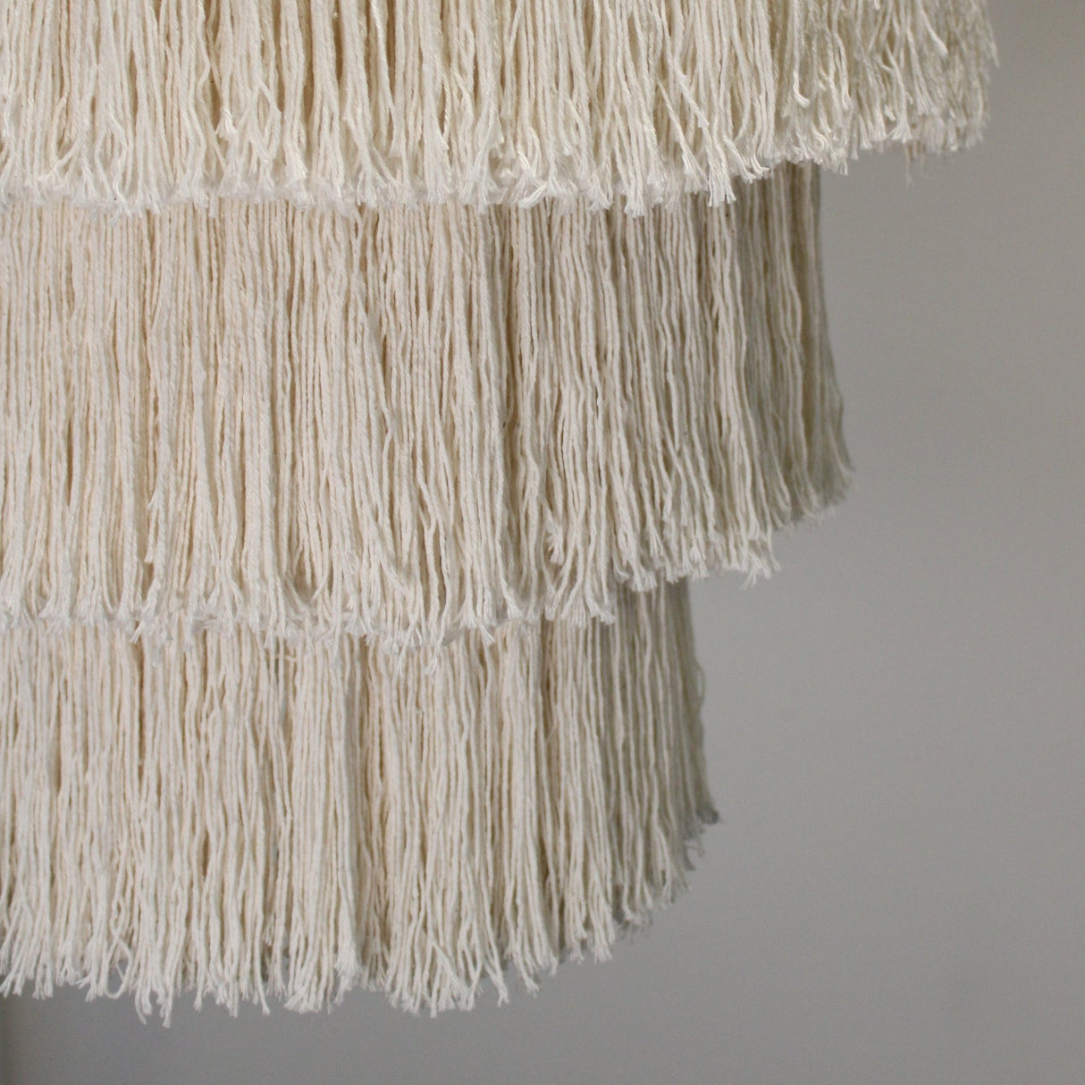 Macrame Soft Chandelier - Natural - SHAMTAM.COM