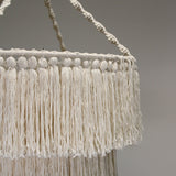 Macrame Soft Chandelier - Natural - SHAMTAM.COM