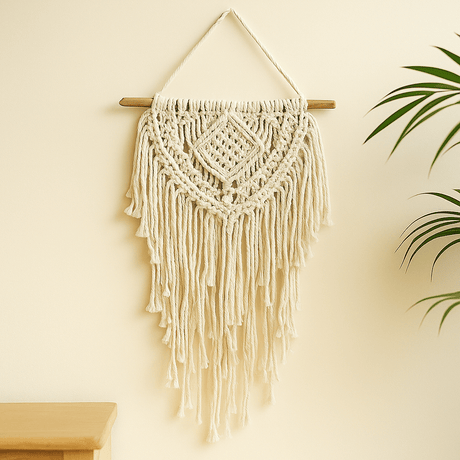 Macrame Wall Hanging, Home & Heart - SHAMTAM.COM