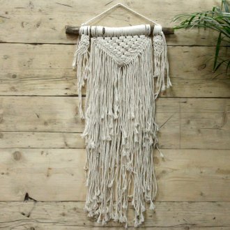 Macrame Wall Hanging - Natural Abundance - SHAMTAM.COM