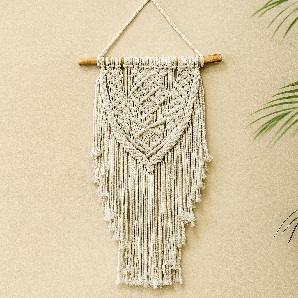 Macrame Wall Hanging Over Abundance - SHAMTAM.COM