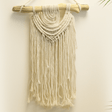 Macrame Wall Hanging, Two Waves - SHAMTAM.COM