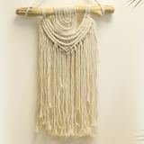 Macrame Wall Hanging, Two Waves - SHAMTAM.COM