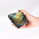 Madagascar Labradorite Large Stone (approx 550 - 750gms 110 - 140mm) - SHAMTAM.COM