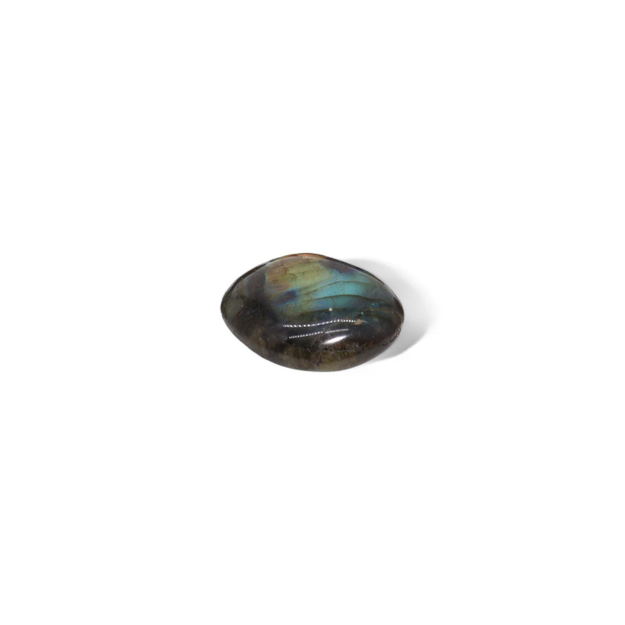 Madagascar Labradorite Palm Stone (approx 25 - 30gms 55 - 60mm) - SHAMTAM.COM