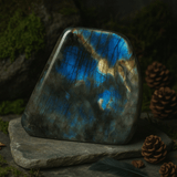 Madagascar Labradorite Statement Stone (approx 900 - 1100gms 140 - 170mm) - SHAMTAM.COM