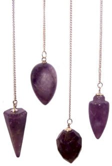 Amethyst Pendulum Magic Crystal Gemstone - SHAMTAM.COM