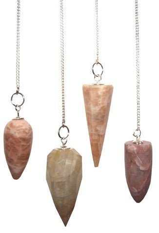 Moon Stone Pendulum Magic Crystal Gemstone - SHAMTAM.COM