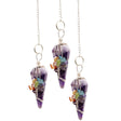 Magic Pendulum - Seven Chakra - Amethyst - SHAMTAM.COM