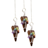 Tigers Eye Pendulum Seven Chakra Magic Crystal Gemstone - SHAMTAM.COM