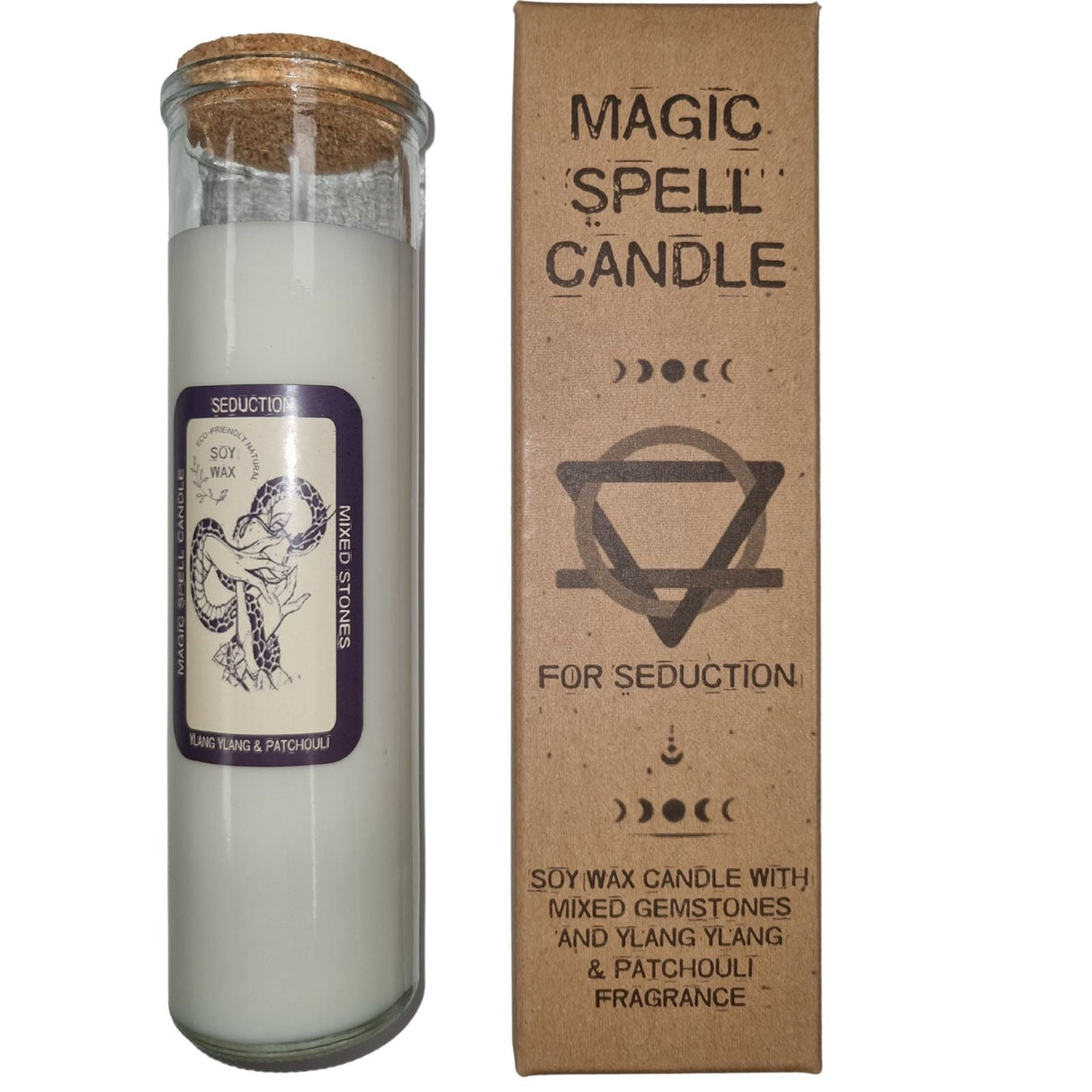 Magic Spell Candle - Seduction - SHAMTAM.COM