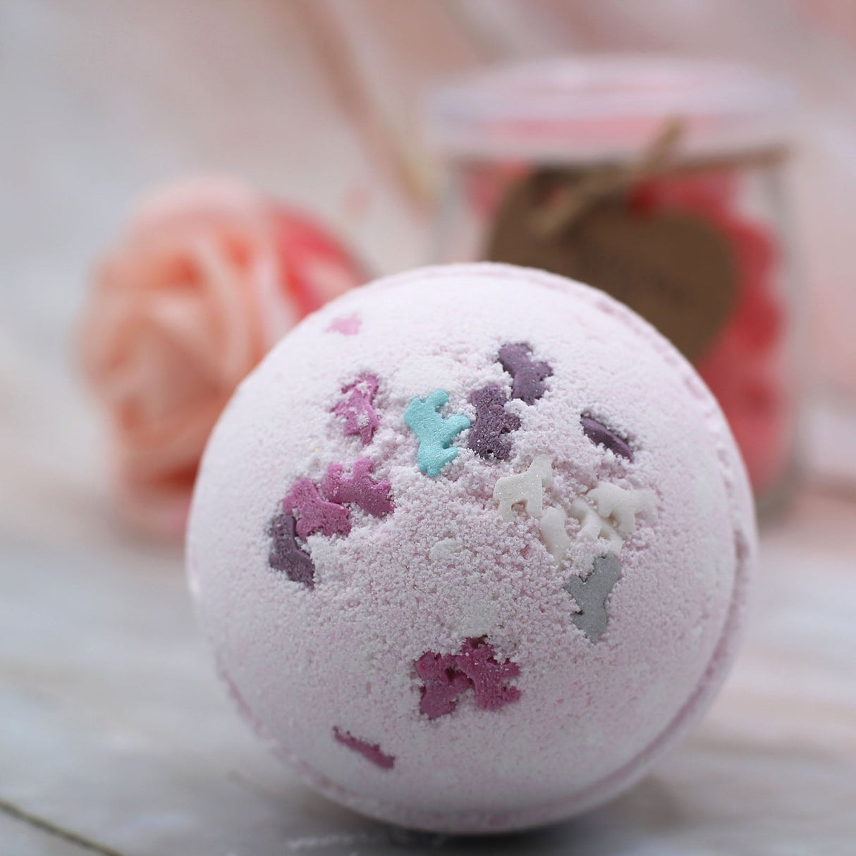 Magic Unicorns Bath Bomb - White Fig - SHAMTAM.COM