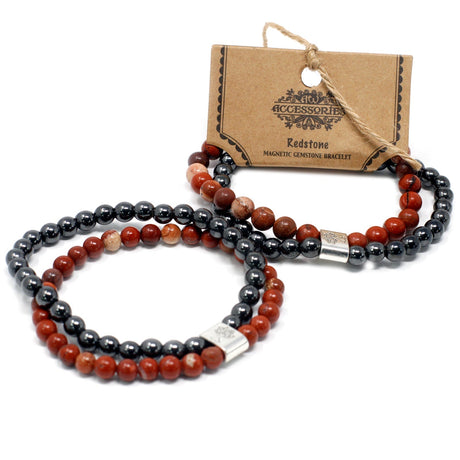 Redstone Bracelet - Magnetic Gemstone Crystal - SHAMTAM.COM