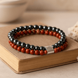 Magnetic Bracelet Redstone Gemstone Crystal - SHAMTAM.COM