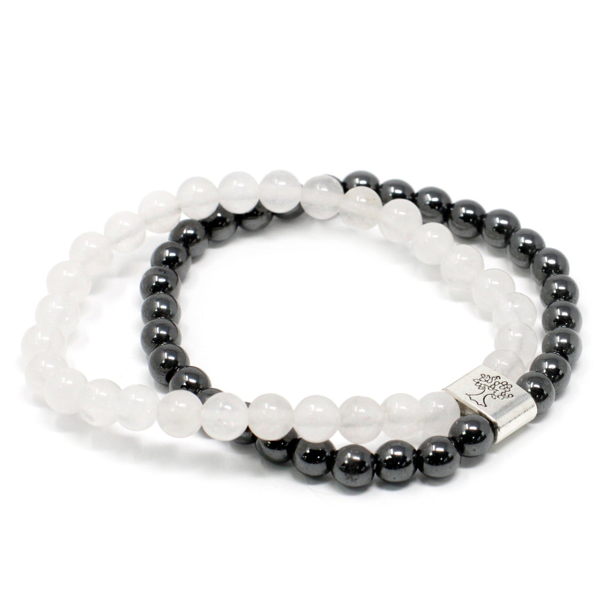 Rock Quartz Bracelet - Magnetic Gemstone Crystal - SHAMTAM.COM