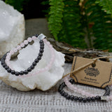 Rose Quartz Bracelet - Magnetic Gemstone Crystal - SHAMTAM.COM