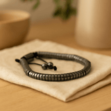 Magnetic Hematite Bracelet, Shamballa Circles - SHAMTAM.COM