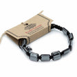 Magnetic Hematite Shamballa Bracelet - Double Cuboids - SHAMTAM.COM