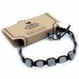 Magnetic Hematite Shamballa Bracelet - Round Corners - SHAMTAM.COM