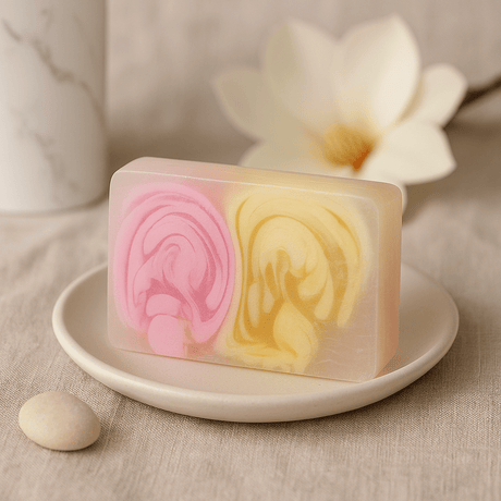 Magnolia Soap Bar 115g Handmade - SHAMTAM.COM