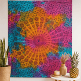 Mandala Wall Art Round Cotton - SHAMTAM.COM