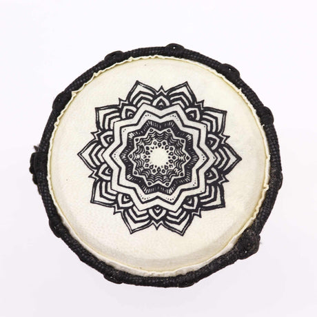 Djembe Drum Mandala Wide Top - 15cm - SHAMTAM.COM