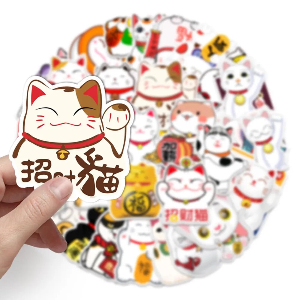 Maneki Neko Stickers - SHAMTAM