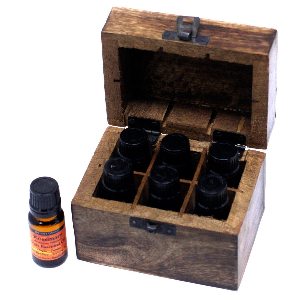 Essential Oils Box - Mango 6 Slots - SHAMTAM.COM